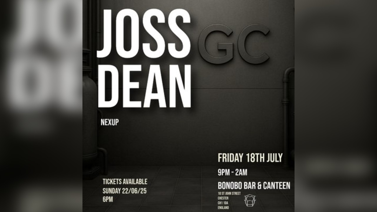 GroovyChoons Events Presents Joss Dean