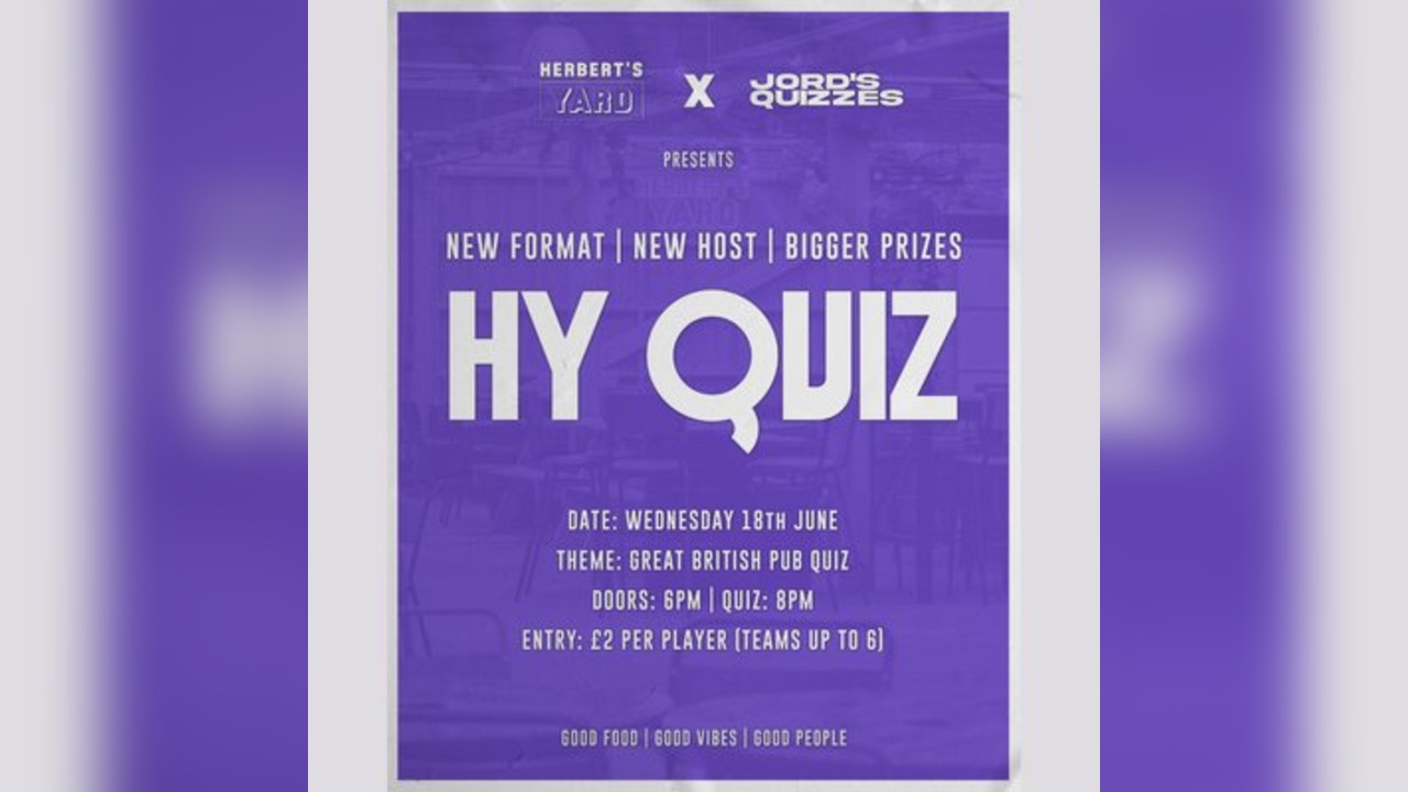 HY Quiz - Great British Pub Quiz