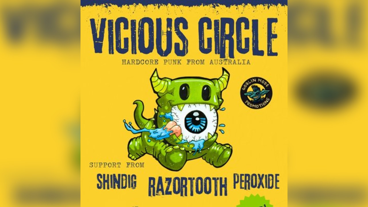 Vicious Circle + Razortooth + Shindig + Peroxide @ Audio Lounge