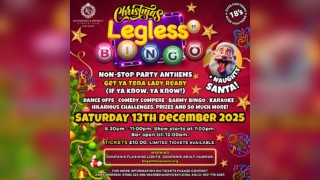 Legless 11 Bingo - With Naughty Santa