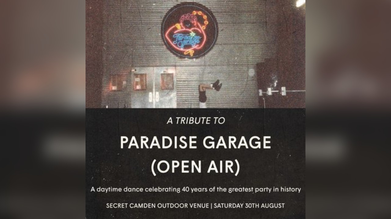 A Tribute to Paradise Garage (Open Air)