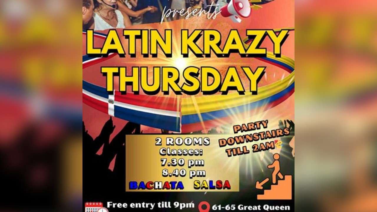 Latin Krazy Thursdays @ SWAY BAR
