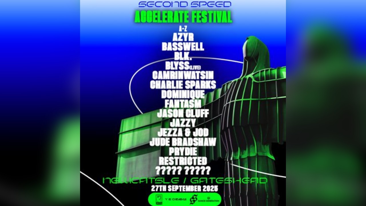 Second Speed Accelerate Festival Newcastle/Gateshead 2025