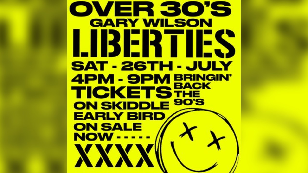 Over 30s Daytime Party