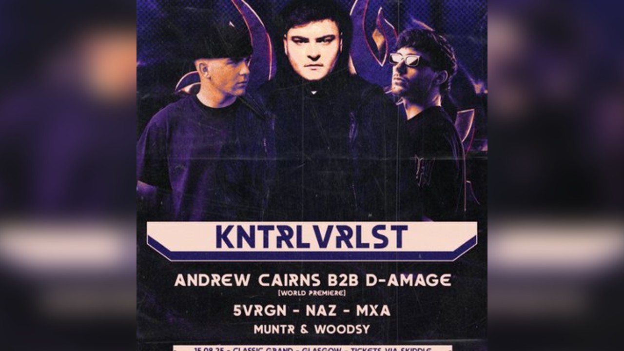 KHAOTIC X RECKLESS Presents: KNTRLVRLST, ANDREW CAIRNS x D-AMAGE