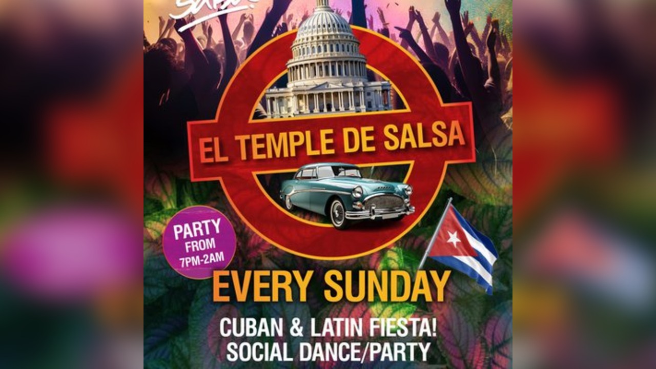 Cuban Sunday - Happy Hour 4-8pm - 50% Off Main Meals all day