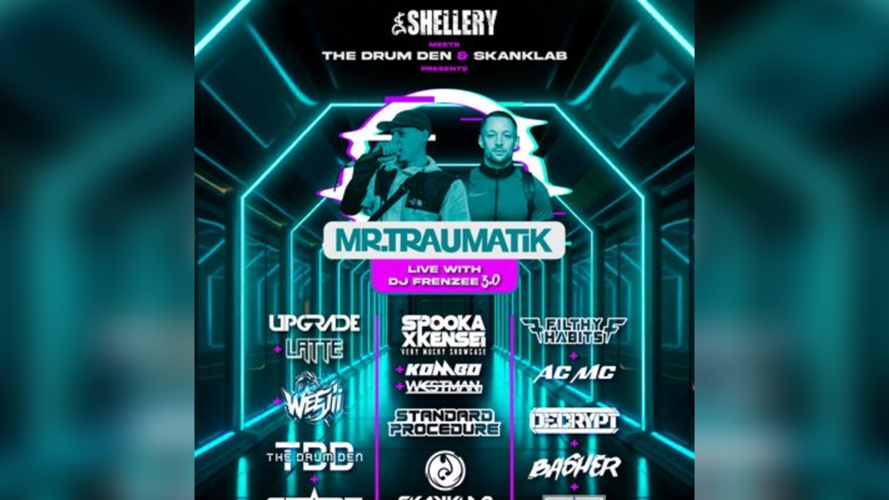 Da Shellery In Da City + Skank Lab & The Drum Den : STREET PARTY