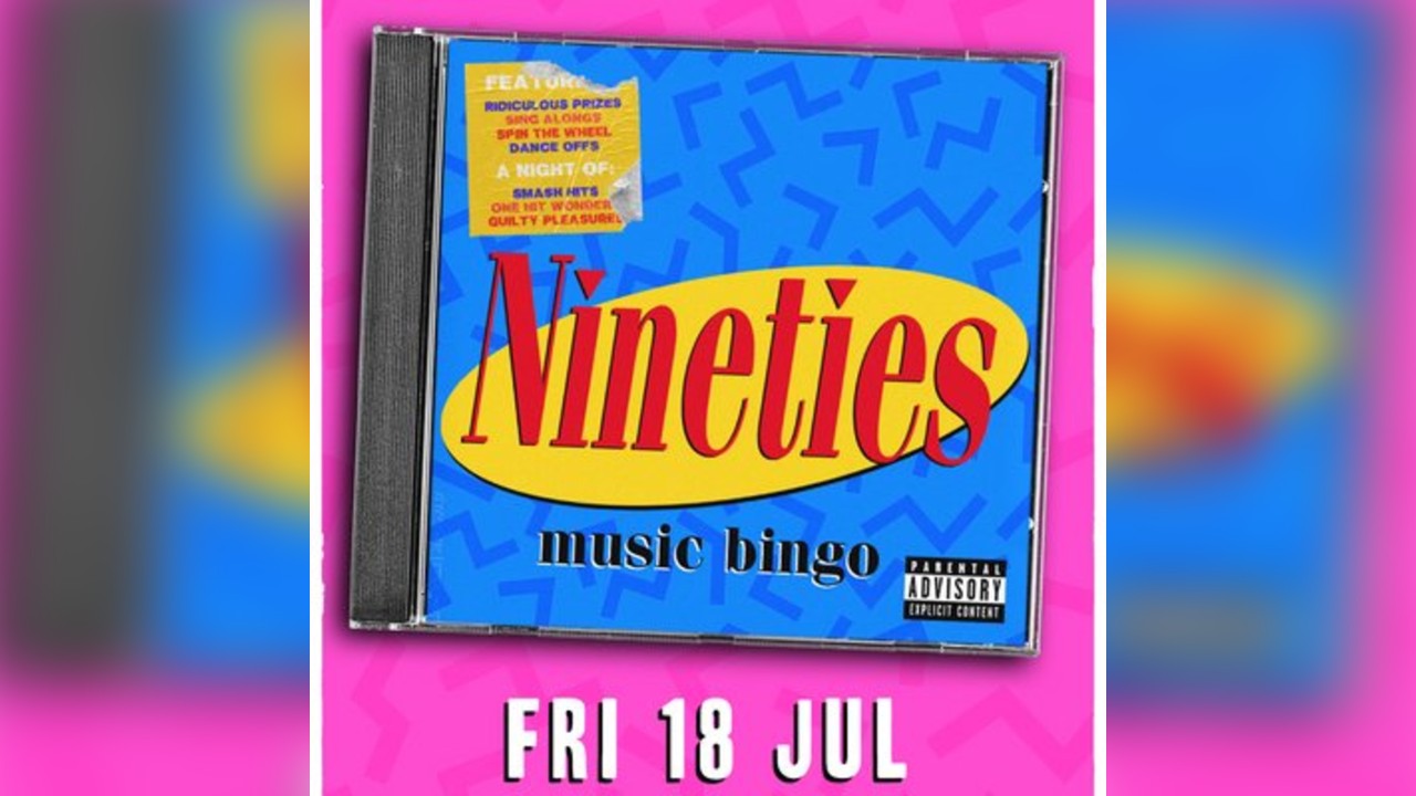 90s Music Bingo