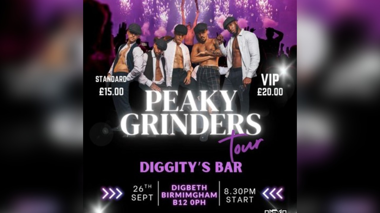 UK Pleasure Boys Peaky Grinders Tour Birmingham