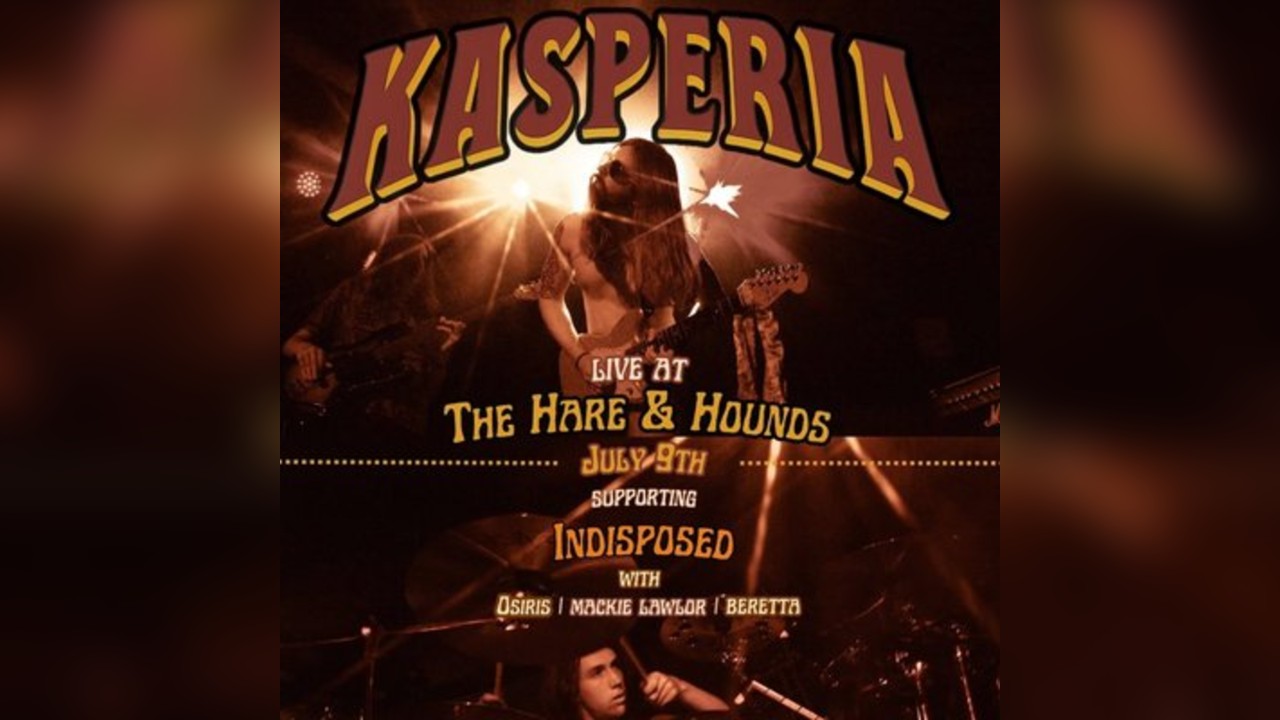 Indisposed + Osiris + Beretta + Kasperia + Mackie Lawlor