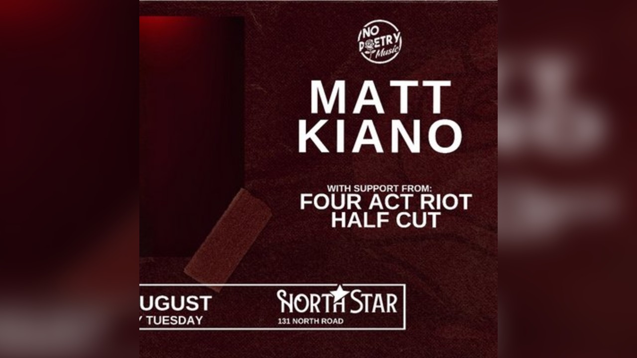 LOCAL LIVE LOUD Presents Matt Kiano, Four Act Riot, Half Cut