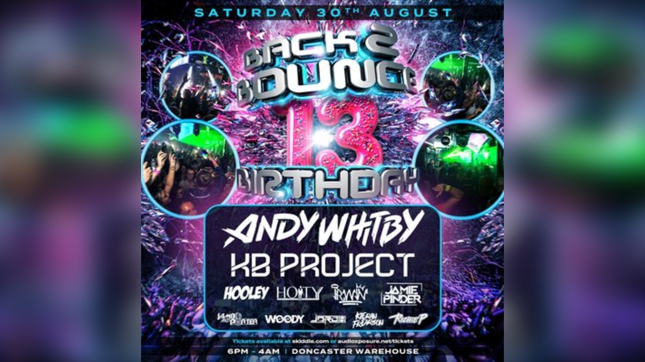 Back2Bounce 13th Birthday