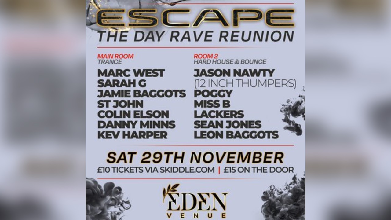 Escape - Day rave reunion