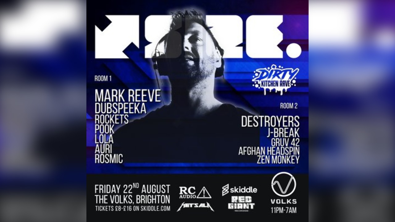 SIZE present MARK REEVE @ The Volks