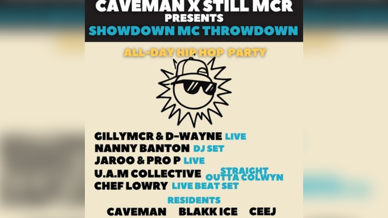 Caveman x Still MCR presents Showdown MC Throwdown