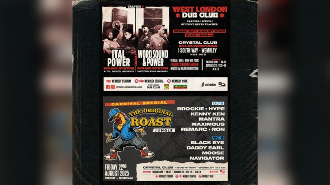 Carnival Special: West London Dub Club x The Original Roast