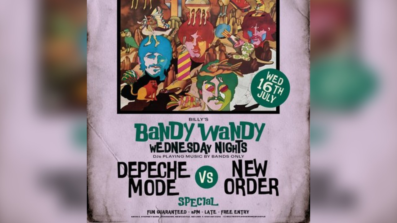 Depeche Mode vs New Order - A BANDY WANDY SPECIAL