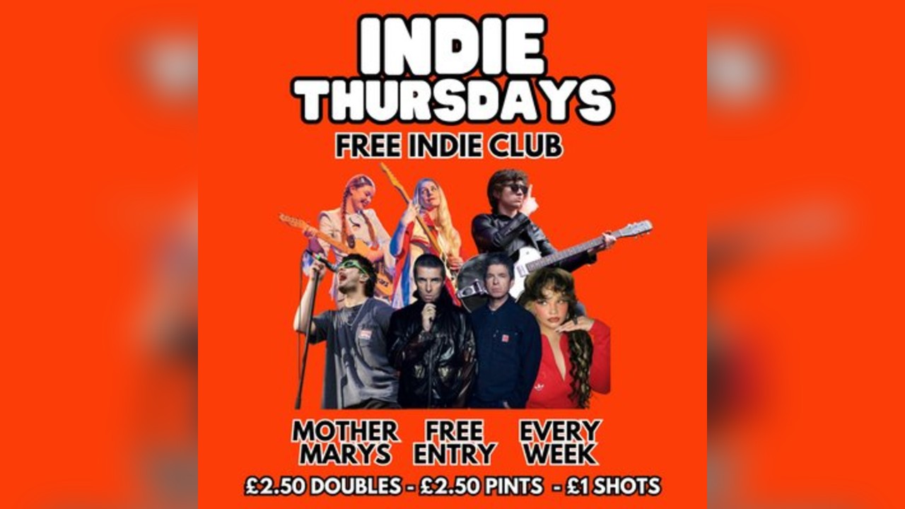INDIE THURSDAYS - Free Indie Club