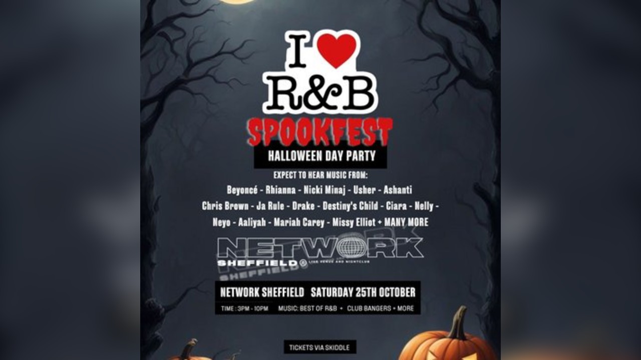 I LOVE R&B SPOOKFEST Halloween Day Party At Network