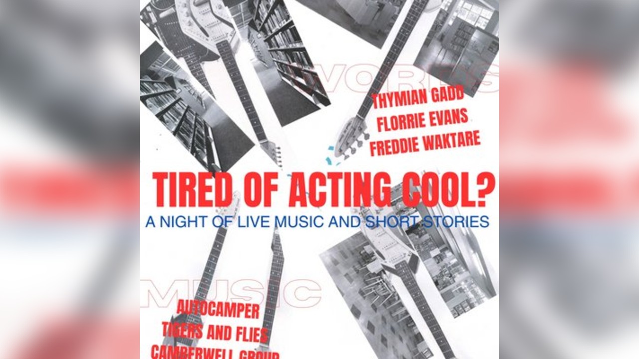 Tired Of Acting Cool? A Night of Live Music and Short Stories.