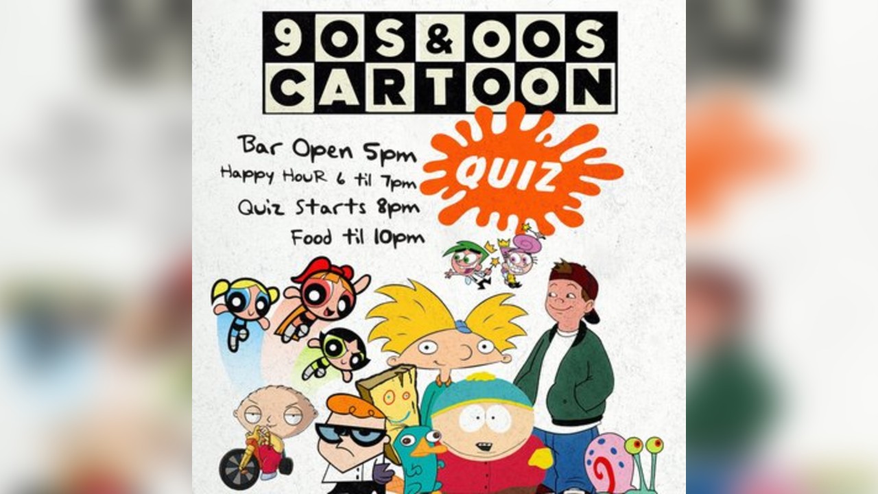 90s & 00s Cartoons Pub Quiz