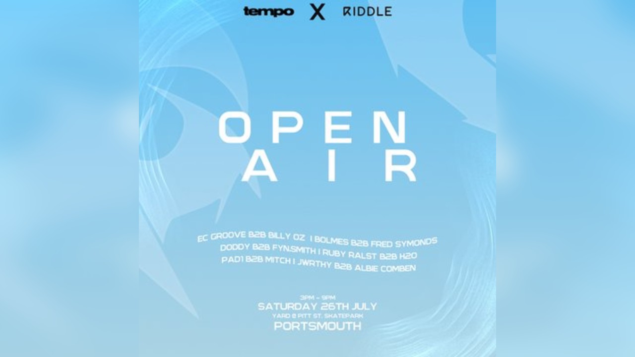 tempo x Riddle: OPEN AIR