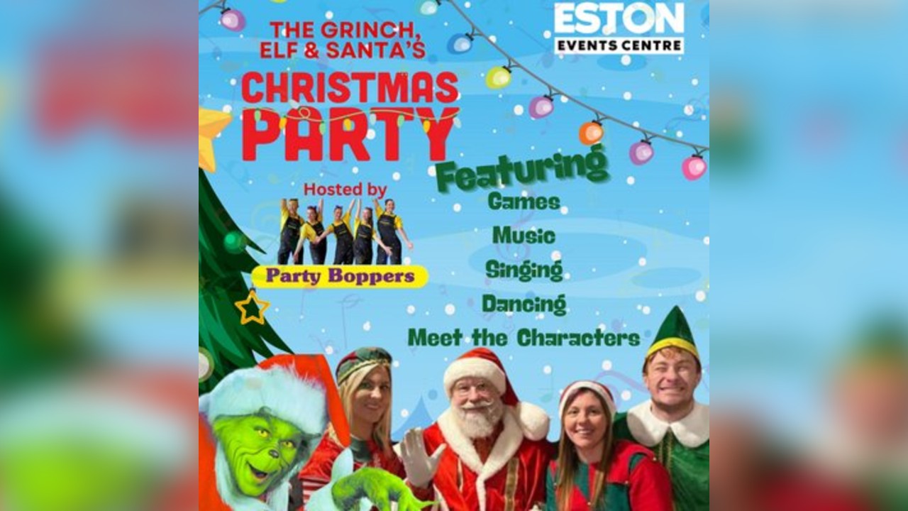 Grinch Elf and Santa's Christmas Party