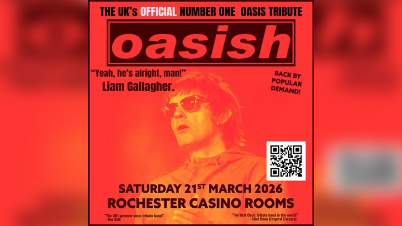 Oasish 2026 Tour - Saturday 21st March 2026