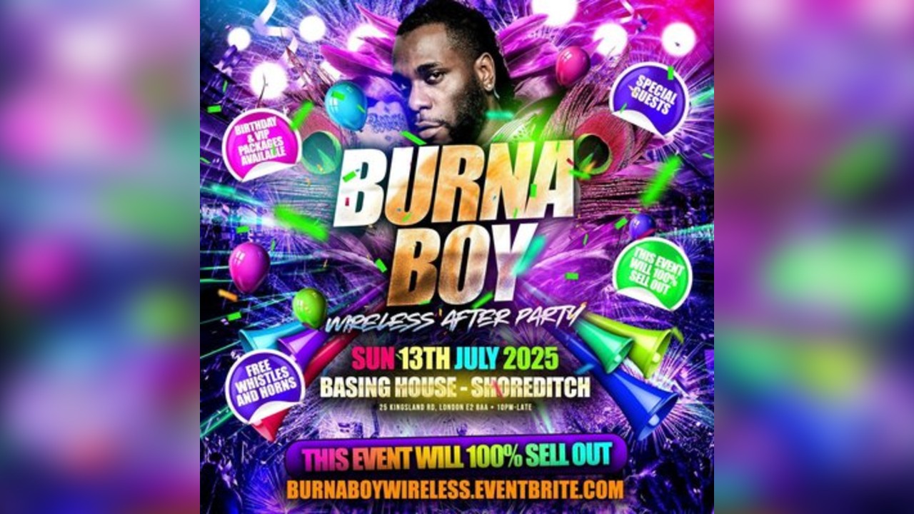 Burna Boy - Wireless After Party