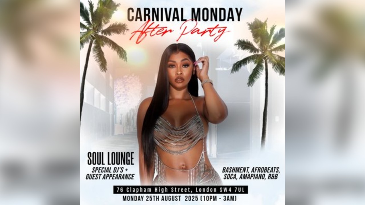 Carnival Monday After Party + Special Guest