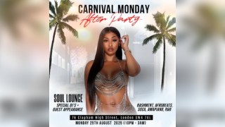 Carnival Monday After Party + Special Guest