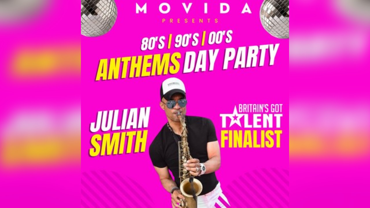 MOVIDA 80s, 90s & 00s Day Party, Saturday 30th August, 3-8pm