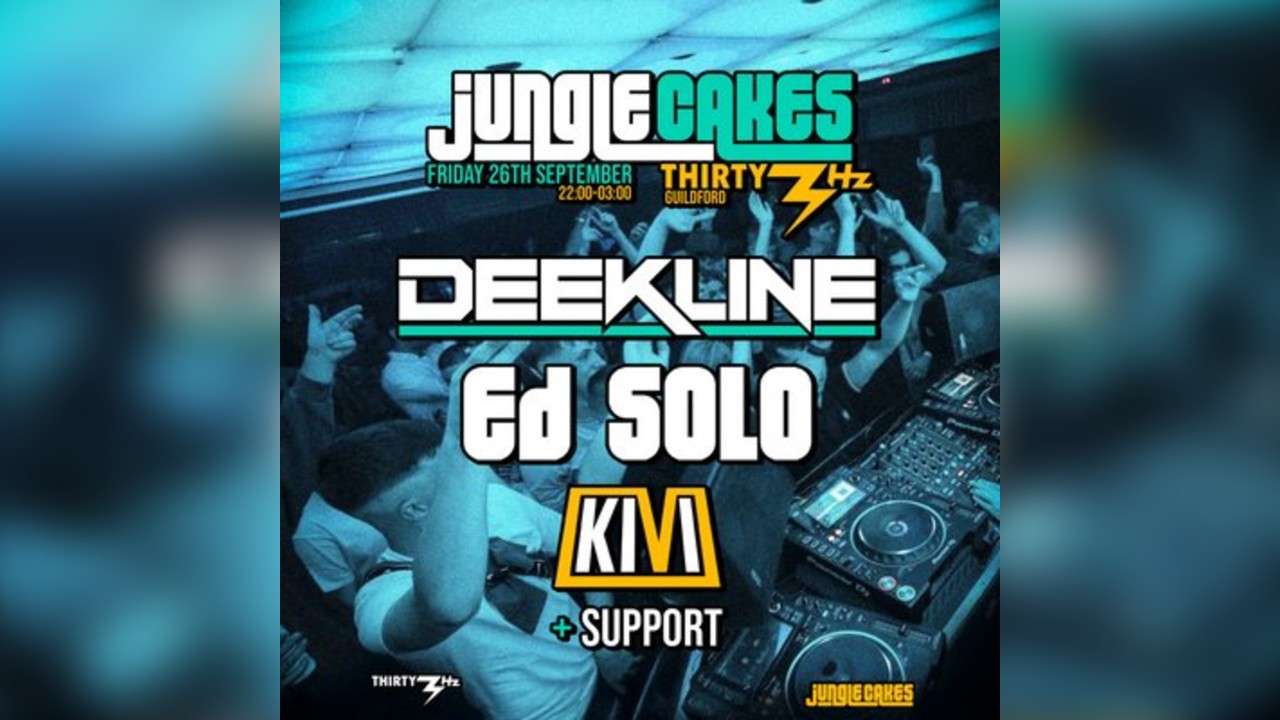Jungle Cakes - Thirty3Hz Guildford