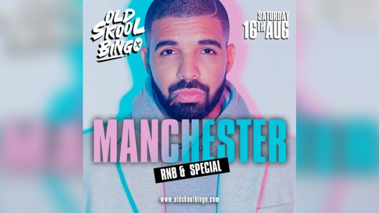 Old Skool Bingo Sat 16th August Manchester
