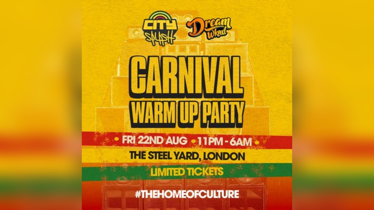 City Splash x Dream WKND Carnival Warm Up Party