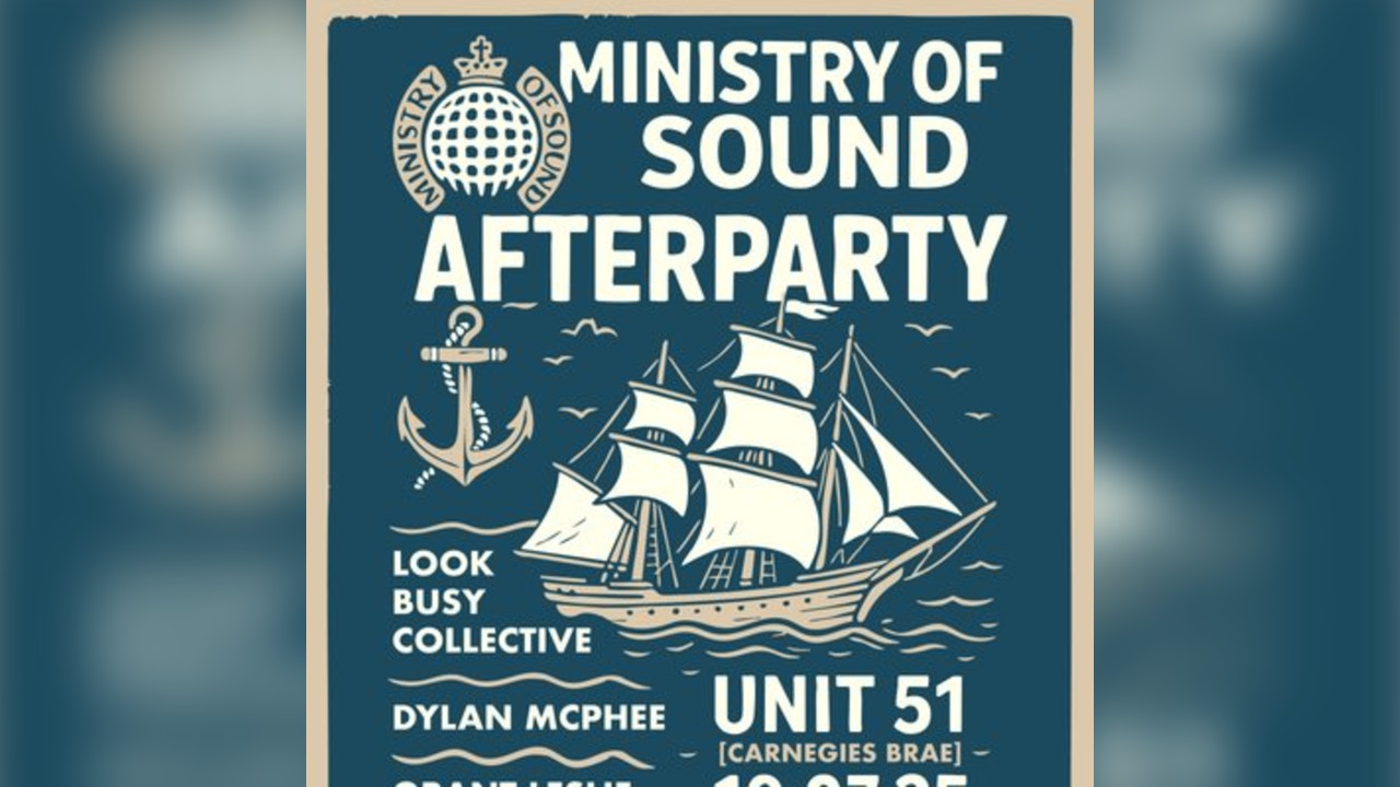 Ministry of Sound - Tall Ships Afterparty