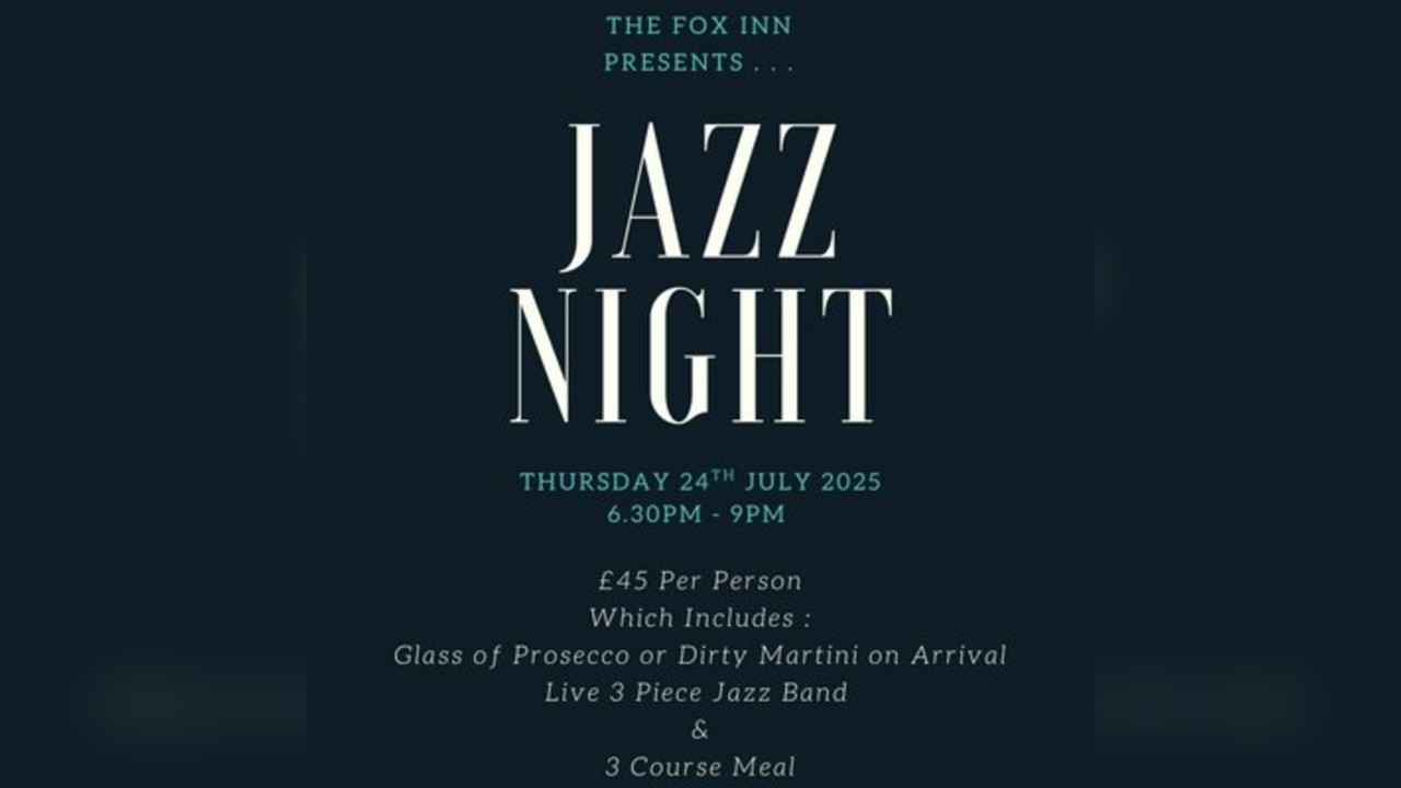 Jazz Night @ The Fox Inn, Stourton