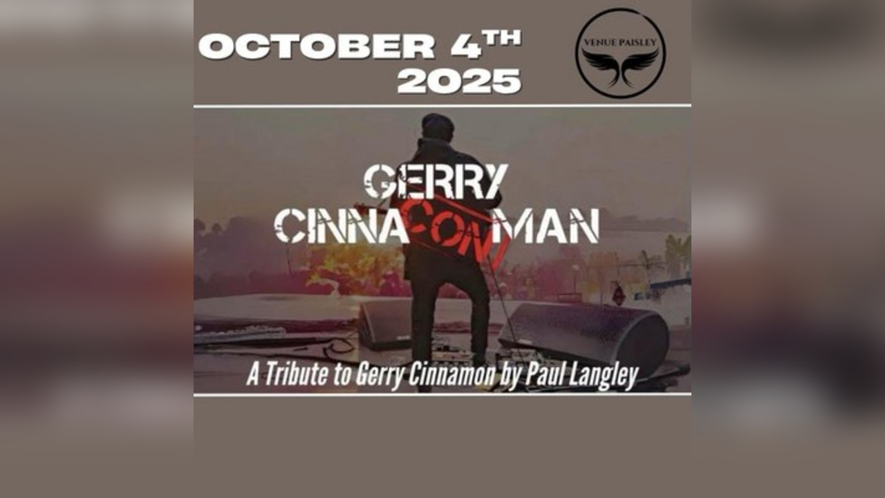 Gerry cinnaconman plus cortinas