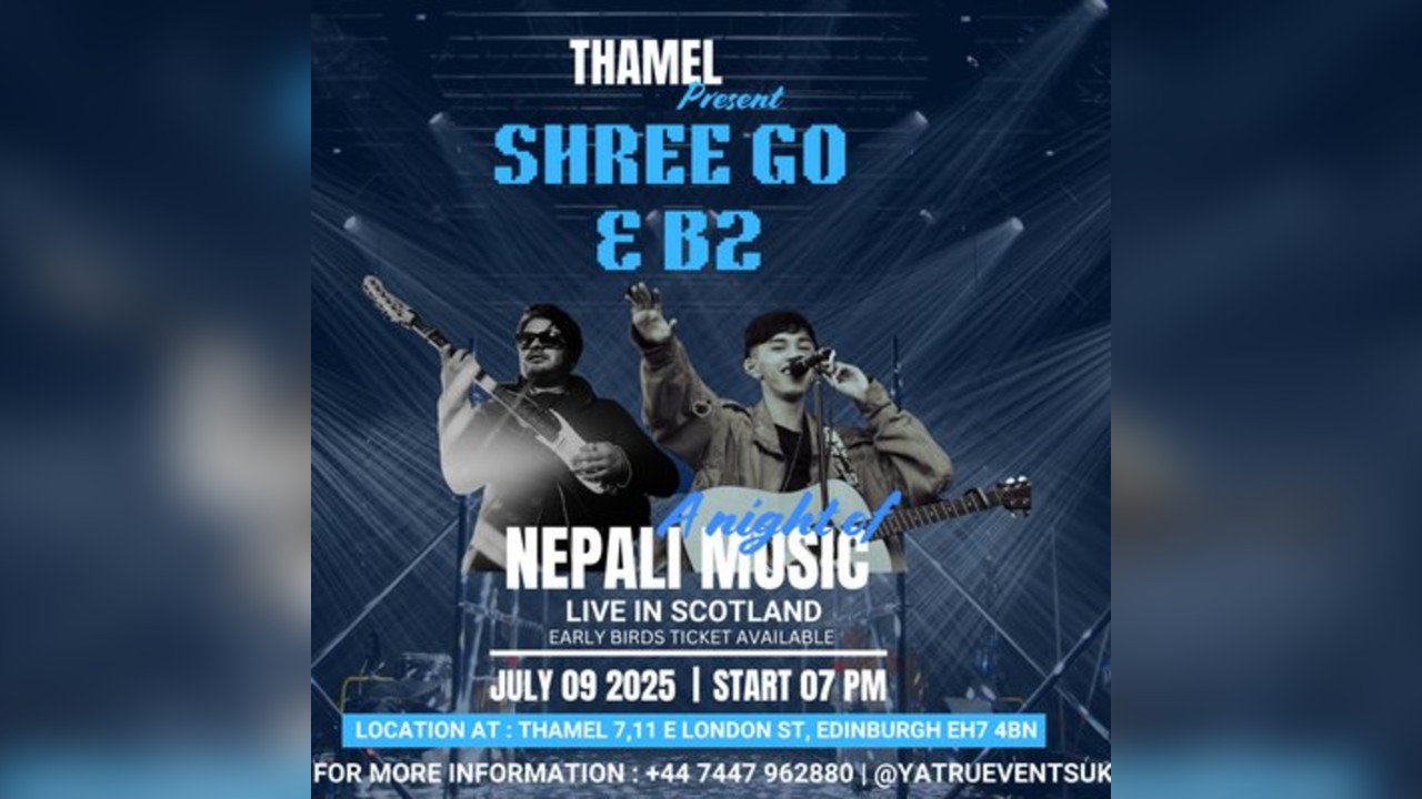 Shree Go & B2 Live in Edinburgh - A Night of Nepali Music