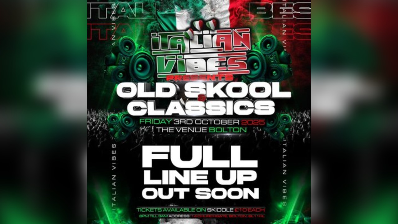 Italian vibes presents old skool & classics