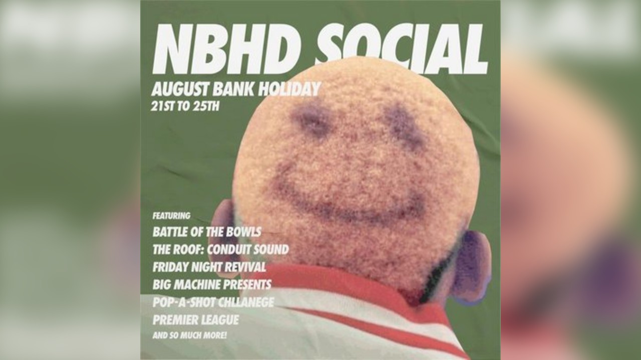 NBHD Social August Bank Holiday