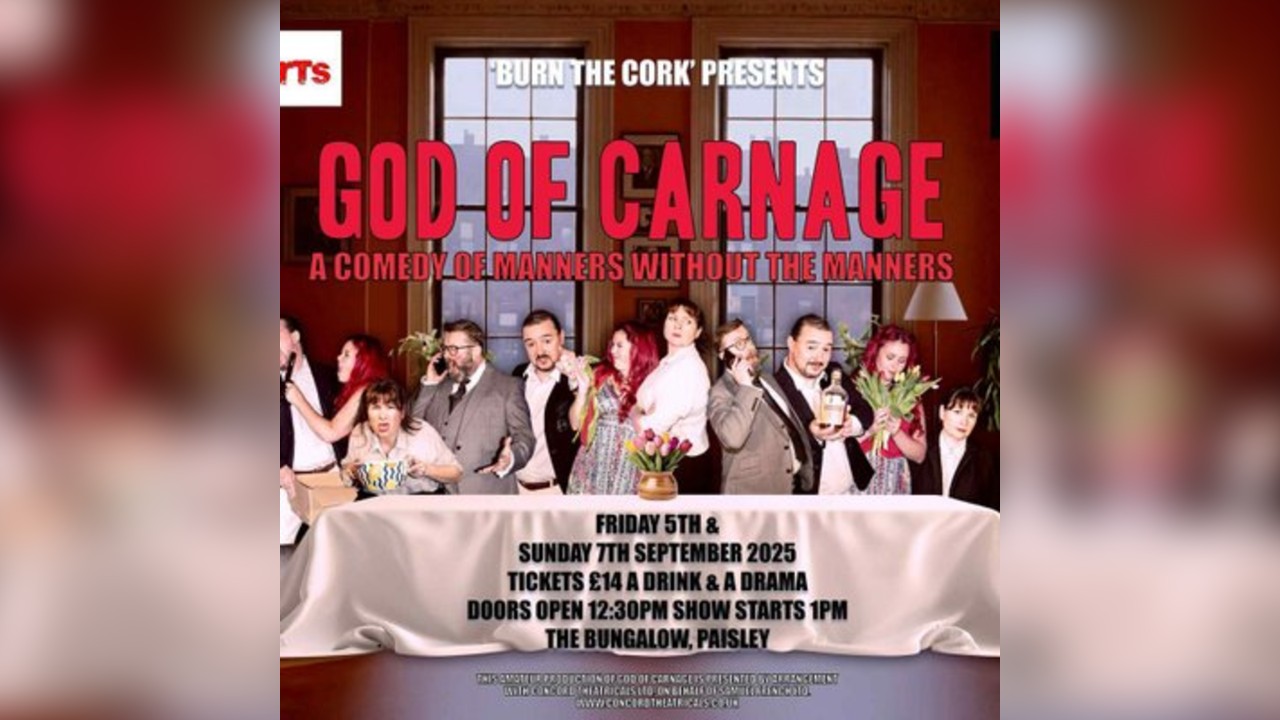 God of Carnage 'A Comedy of manners without the manners' Sunday