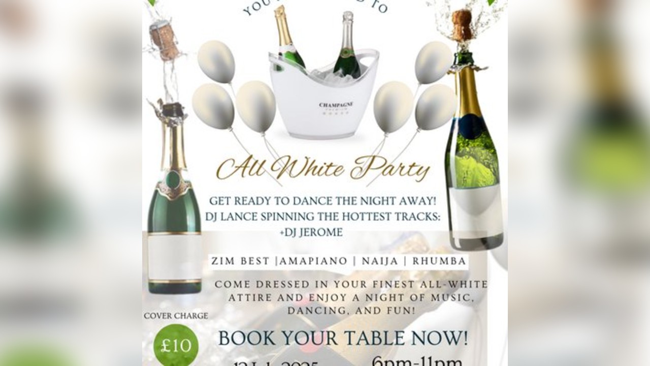 All White Party Essex