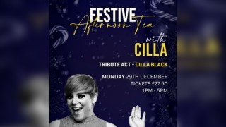 Festive Afternoon Tea with Cilla