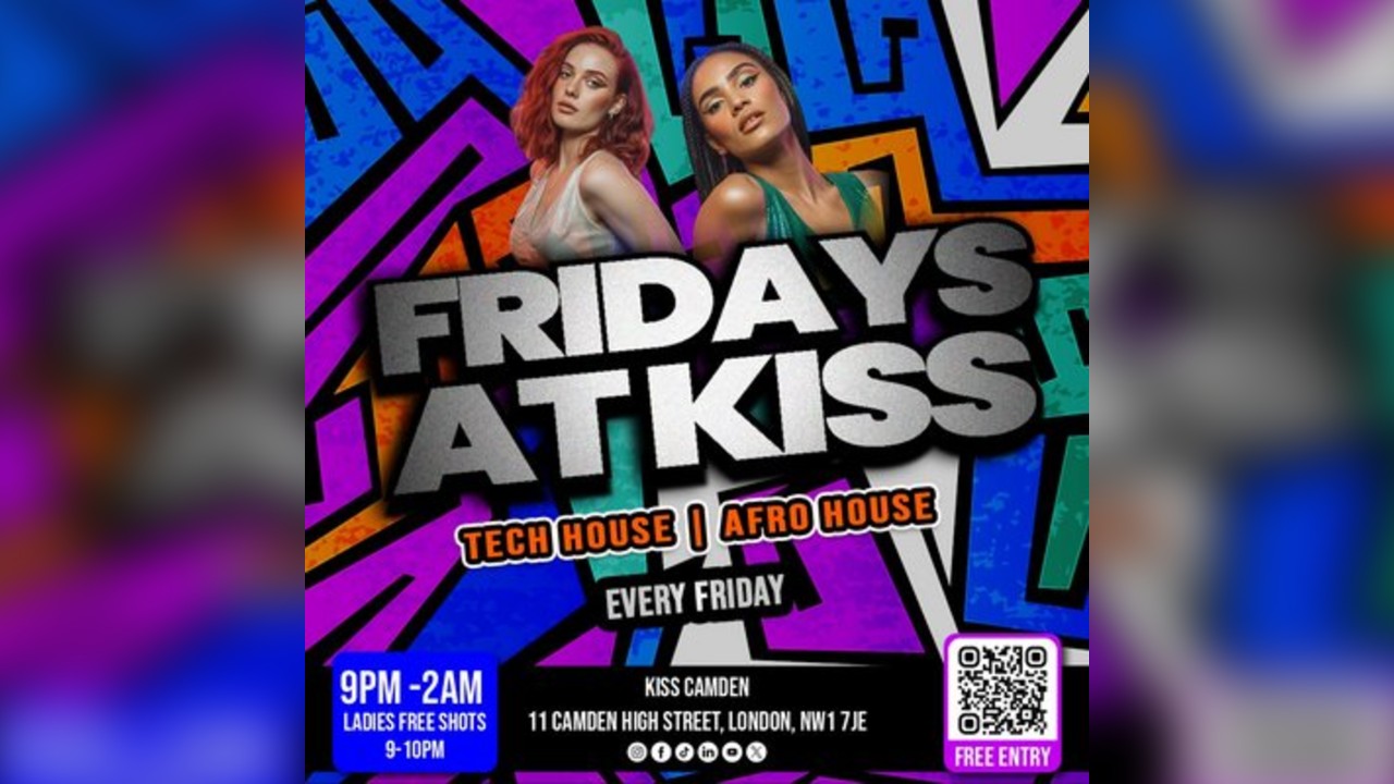 Weekly Tech House & Afro House | Fridays at KISS | Every Friday