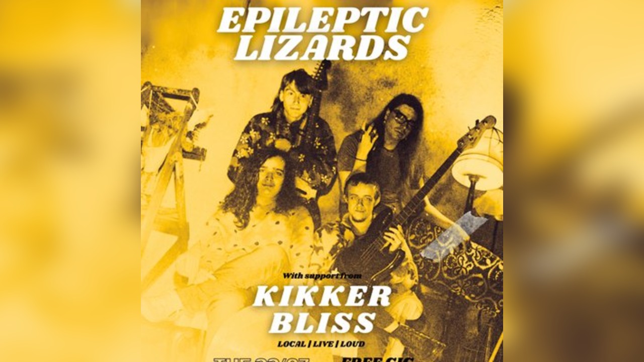 No Poetry presents EPILEPTIC LIZARDS plus Support