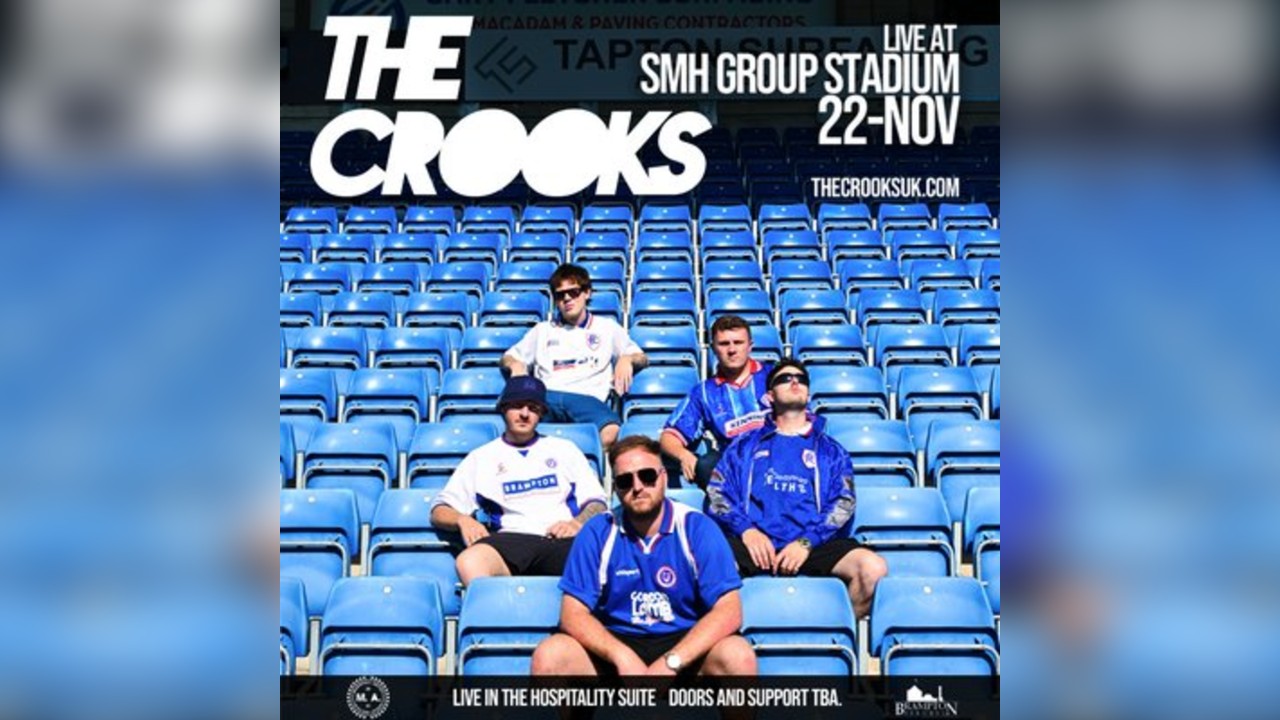 The Crooks live at SMH Group Stadium