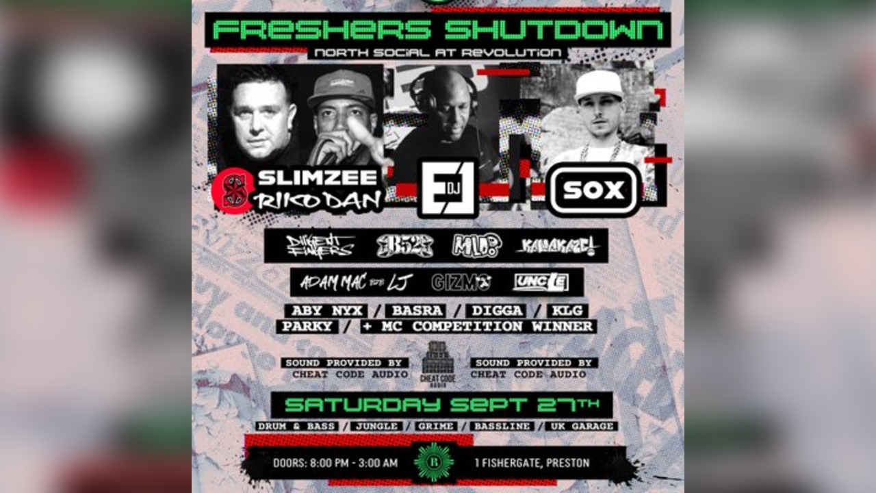 North Social Presents: Freshers Shutdown