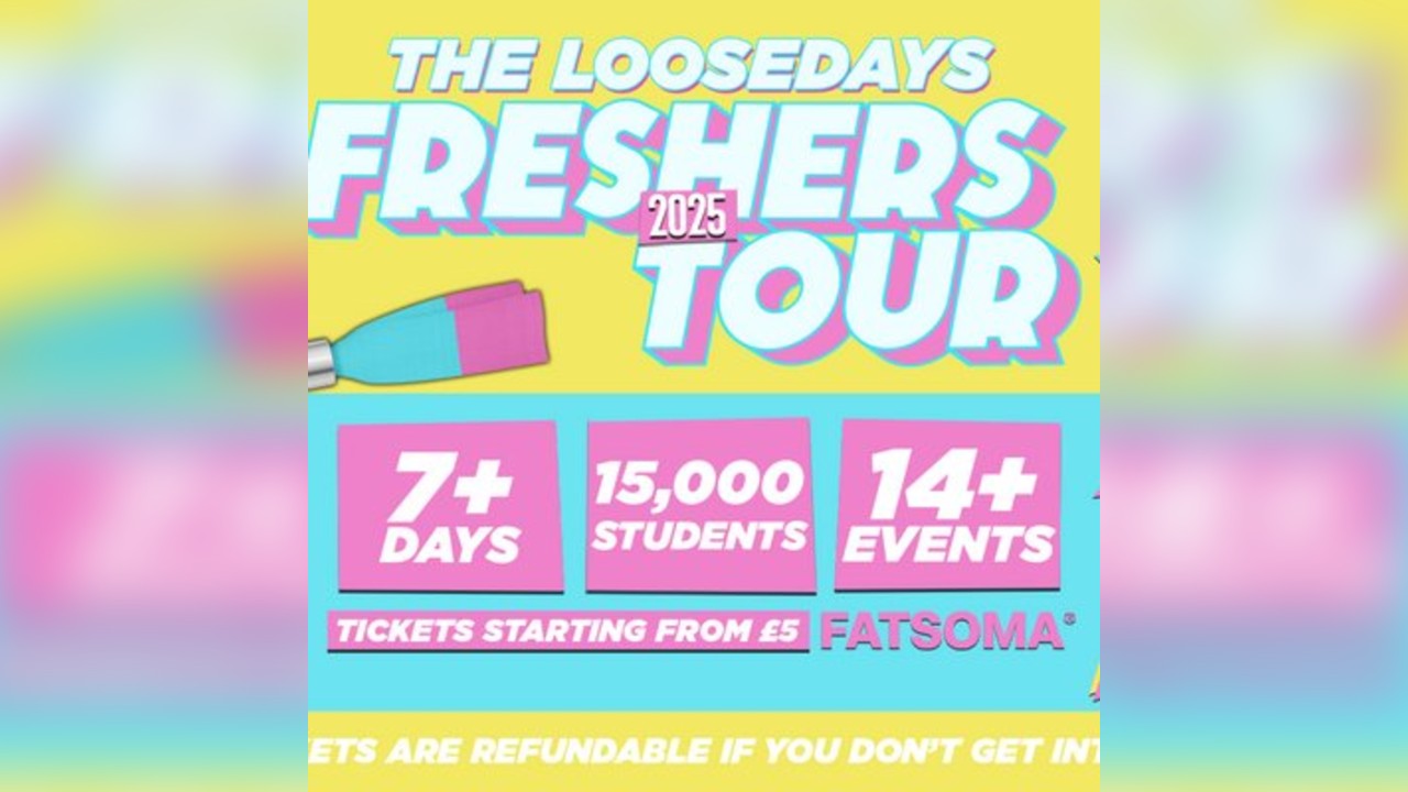 The Official Loosedays Newcastle Freshers Tour