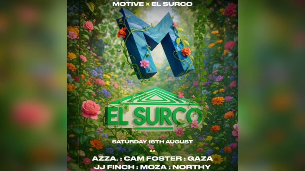Motive x El Surco: Open Air Bournemouth + Night time Event